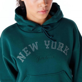 Polerón  New York Yankees MLB Diamante Verde Woman
