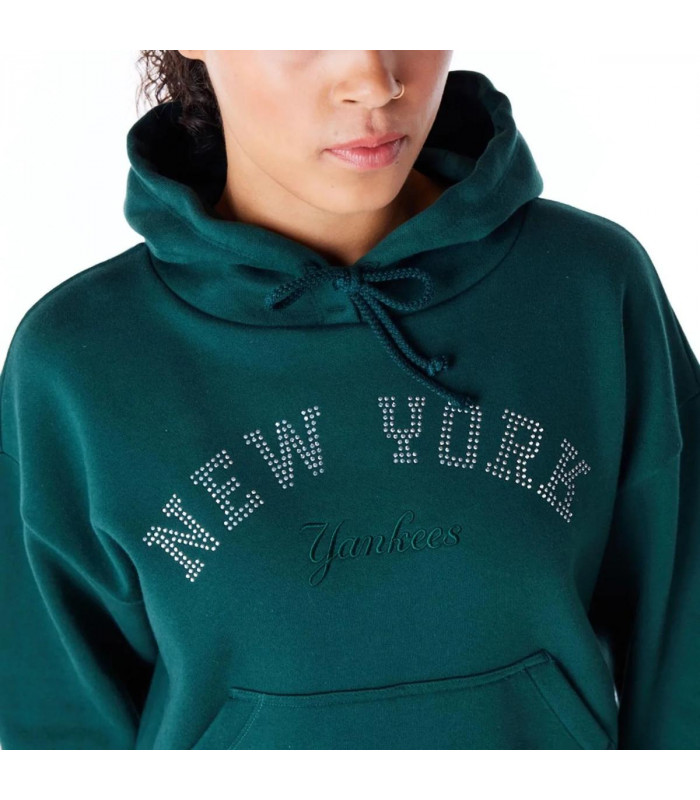 Polerón  New York Yankees MLB Diamante Verde Woman