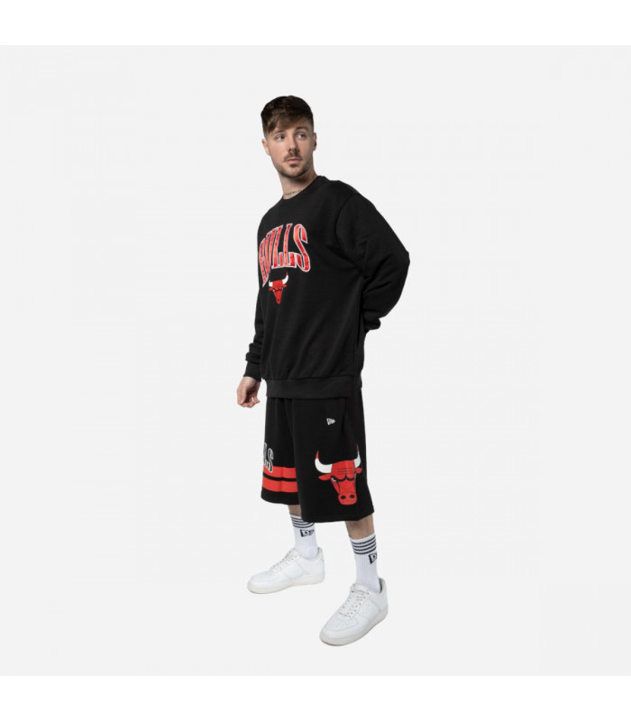 Short Chicago Bulls Off Court Retro Wordmark Black
