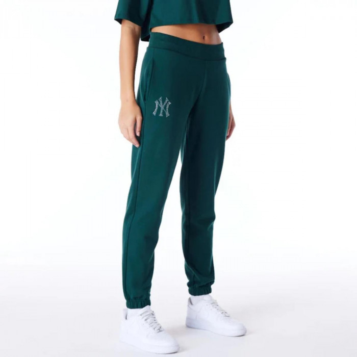 Buzo  New York Yankees MLB Diamante Verde Woman