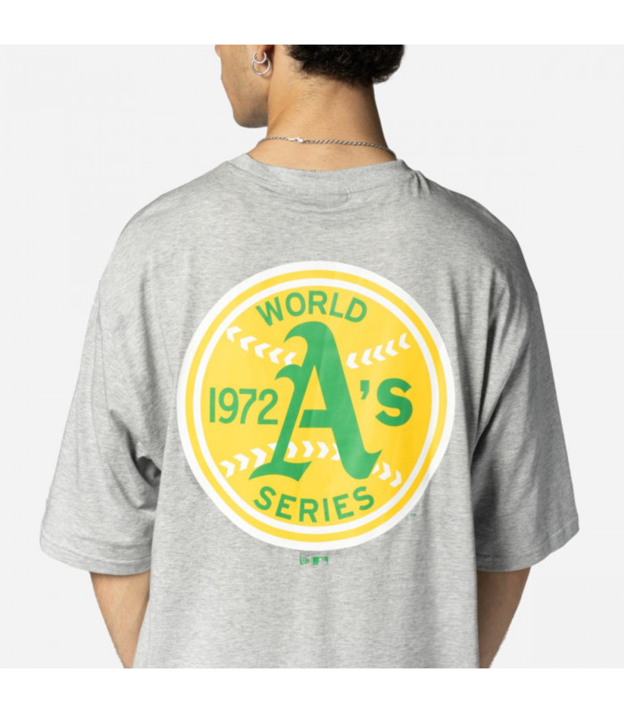 Polera  Oakland Athletics MLB World Series Grey