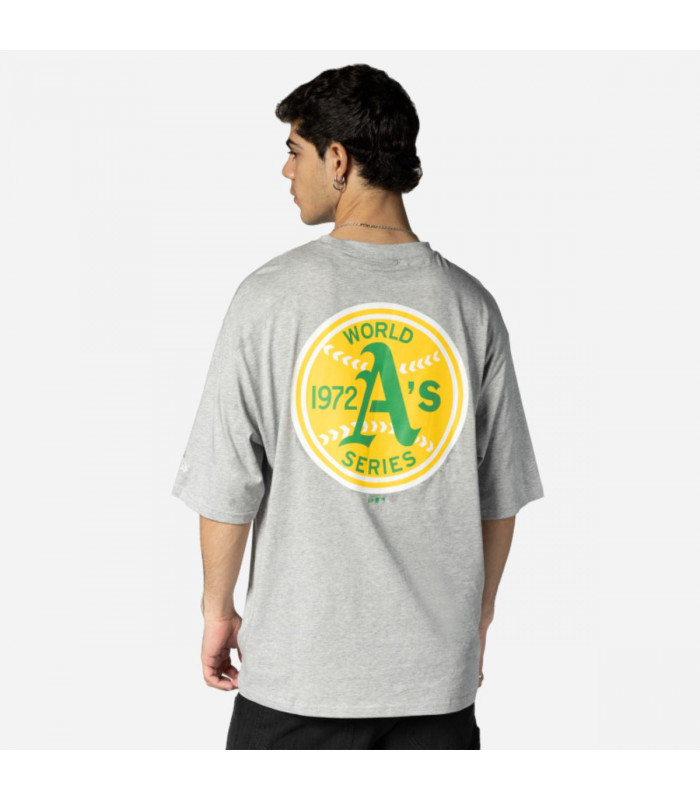 Polera  Oakland Athletics MLB World Series Grey