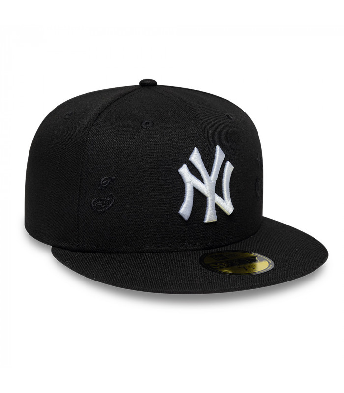 Gorra 59Fifty MLB New York Yankees Paisley Embroidery Negro