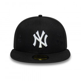 Gorra 59Fifty MLB New York Yankees Paisley Embroidery Negro