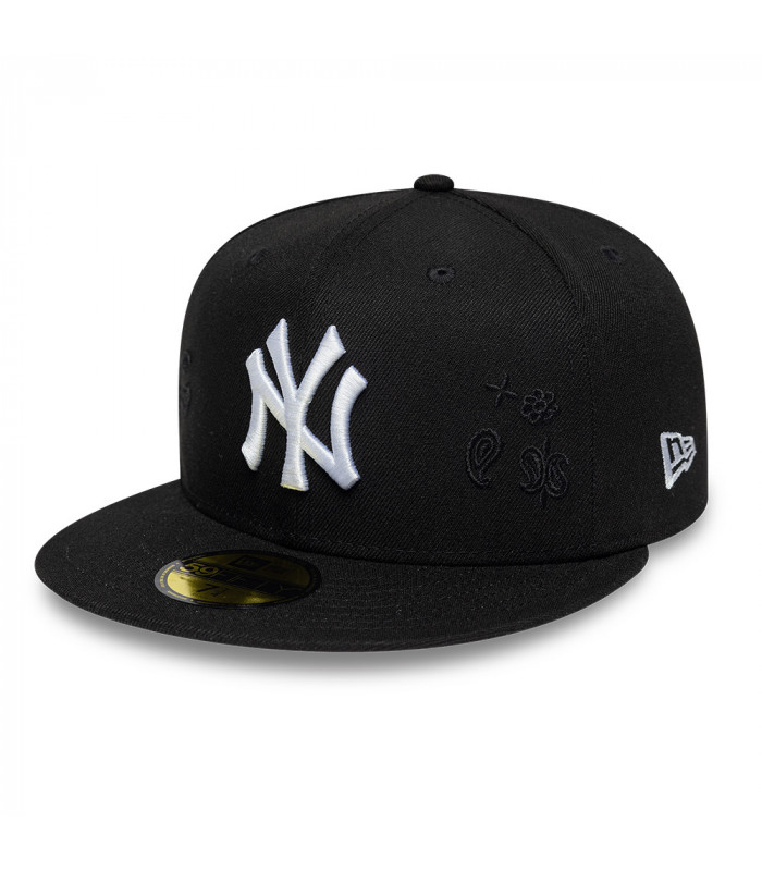 Gorra 59Fifty MLB New York Yankees Paisley Embroidery Negro
