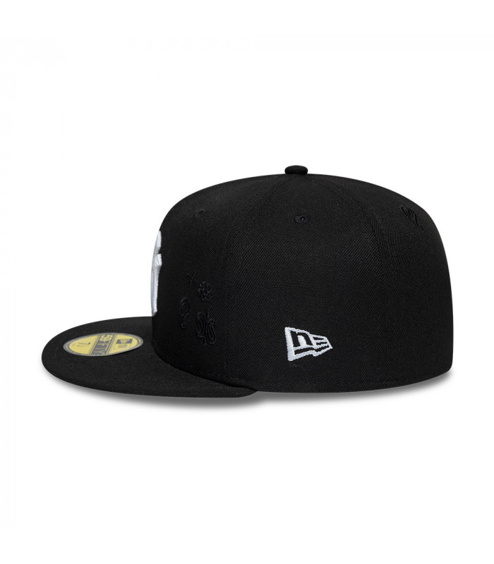 Gorra 59Fifty MLB New York Yankees Paisley Embroidery Negro