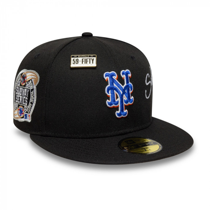 Gorra 59Fifty MLB New York Mets Subway Series Negro