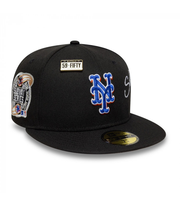 Gorra 59Fifty MLB New York Mets Subway Series Negro