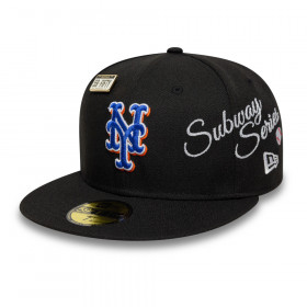 Gorra 59Fifty MLB New York Mets Subway Series Negro