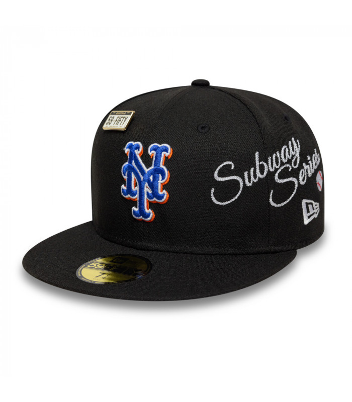 Gorra 59Fifty MLB New York Mets Subway Series Negro
