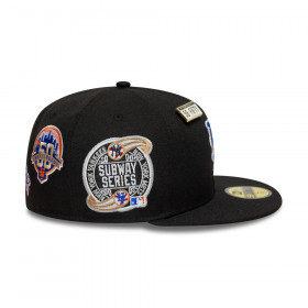 Gorra 59Fifty MLB New York Mets Subway Series Negro