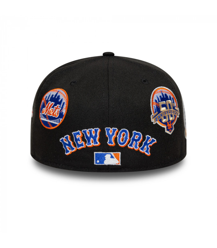 Gorra 59Fifty MLB New York Mets Subway Series Negro