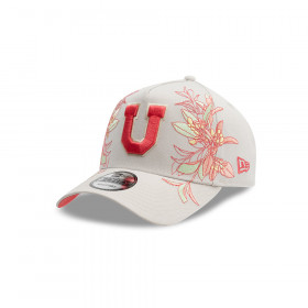 Gorra New Era 9Forty Universidad de Chile Beige Flores