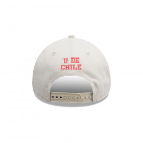 Gorra New Era 9Forty Universidad de Chile Beige Flores