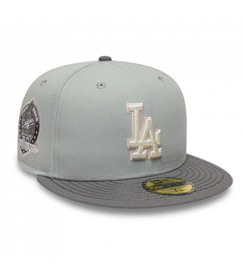 Gorra 59Fifty MLB Los Angeles Dodgers Sakuranagashi Gris