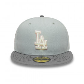 Gorra 59Fifty MLB Los Angeles Dodgers Sakuranagashi Gris