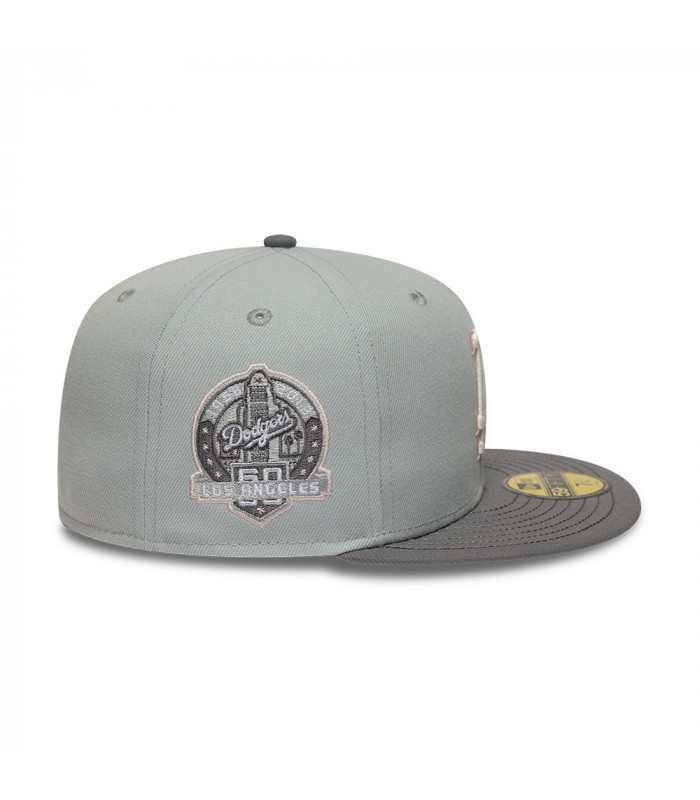 Gorra 59Fifty MLB Los Angeles Dodgers Sakuranagashi Gris