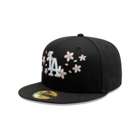 Gorra 59Fifty MLB Los Angeles Dodgers Cherry Blossom Negro