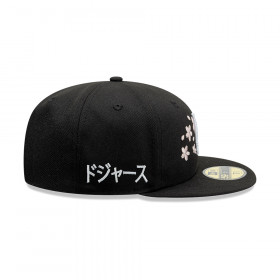 Gorra 59Fifty MLB Los Angeles Dodgers Cherry Blossom Negro