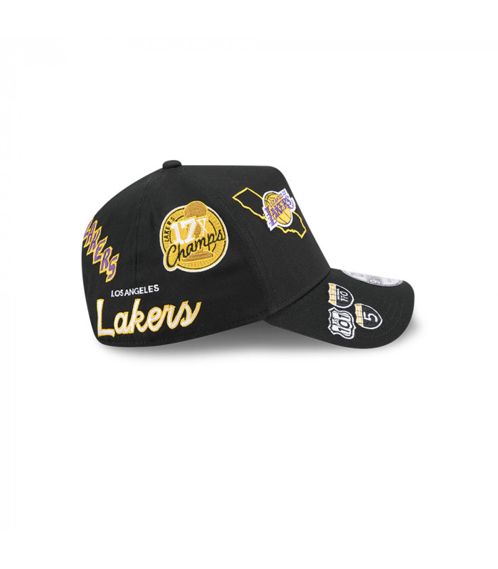 Gorra 9Forty NBA Los Angeles Lakers NBA Repeat Negro