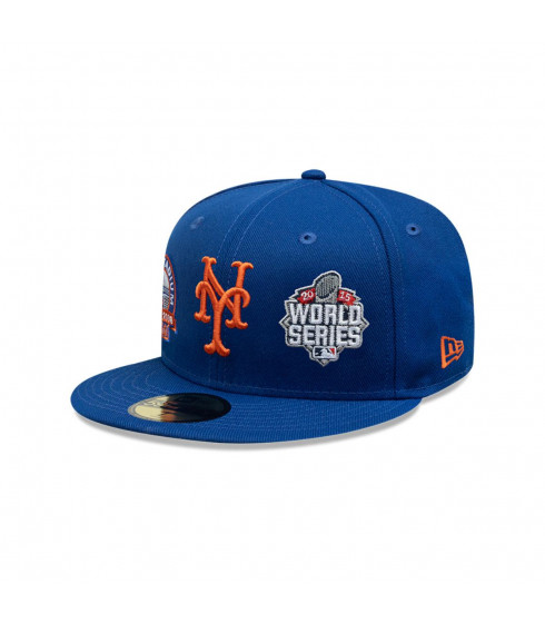 Gorra 59Fifty New York Mets MLB Many Patch Azul