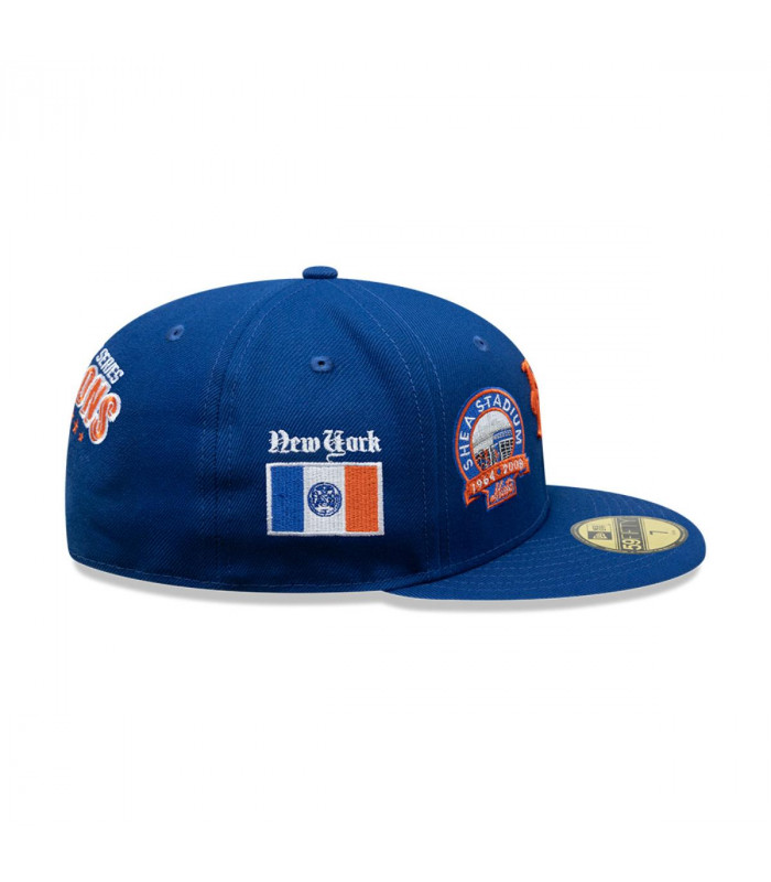 Gorra 59Fifty New York Mets MLB Many Patch Azul