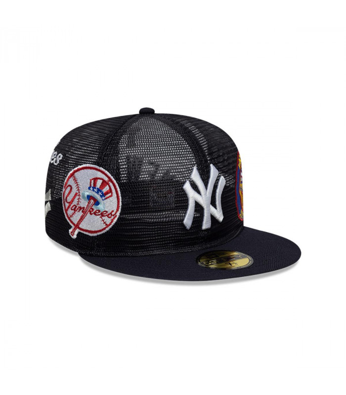 Gorra 59Fifty New York Yankees Aop Mesh Azul