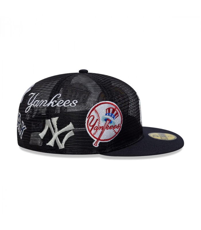 Gorra 59Fifty New York Yankees Aop Mesh Azul