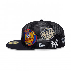Gorra 59Fifty New York Yankees Aop Mesh Azul