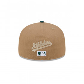 Gorra 59Fifty Oakland Athletics MLB 8-Bit Wordmark Beige