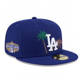 Gorra 59Fifty Los Angeles Dodgers MLB State Stitch Azul