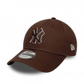 Gorra 9Forty MLB New York Yankees Team Outline Marrón