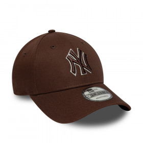 Gorra 9Forty MLB New York Yankees Team Outline Marrón