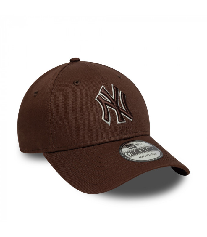 Gorra 9Forty MLB New York Yankees Team Outline Marrón