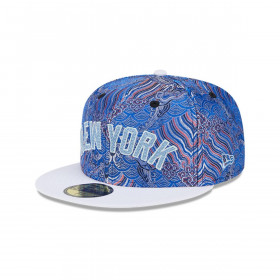 Gorra 59fifty New York Yankees MLB Wave Fill Azul