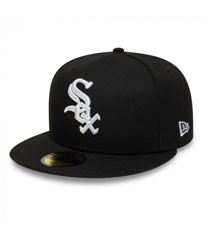 Gorra 59Fifty MLB Chicago White Sox Side Patch Negro