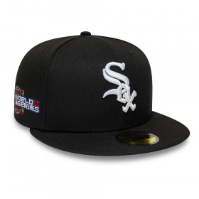 Gorra 59Fifty MLB Chicago White Sox Side Patch Negro