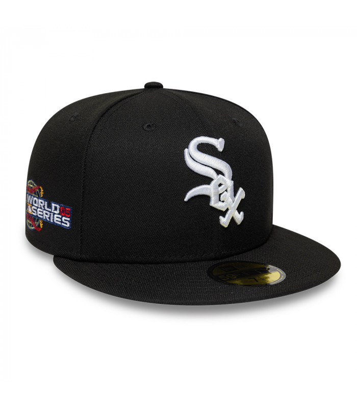Gorra 59Fifty MLB Chicago White Sox Side Patch Negro