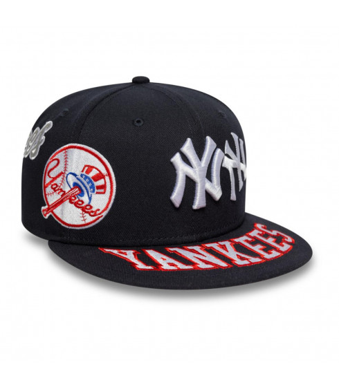 Gorra 59Fifty New York Yankees Img MLB All Over Azul