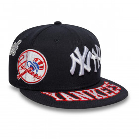 Gorra 59Fifty New York Yankees Img MLB All Over Azul