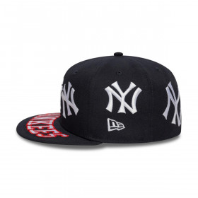 Gorra 59Fifty New York Yankees Img MLB All Over Azul