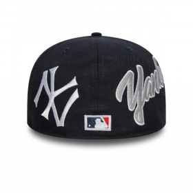 Gorra 59Fifty New York Yankees Img MLB All Over Azul