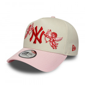 Gorra 9Forty MLB New York Yankees Valentines Beige