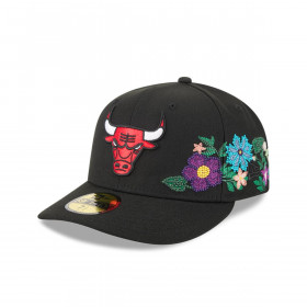 Gorra 59Fifty Chicago Bulls Tonal Florals Black