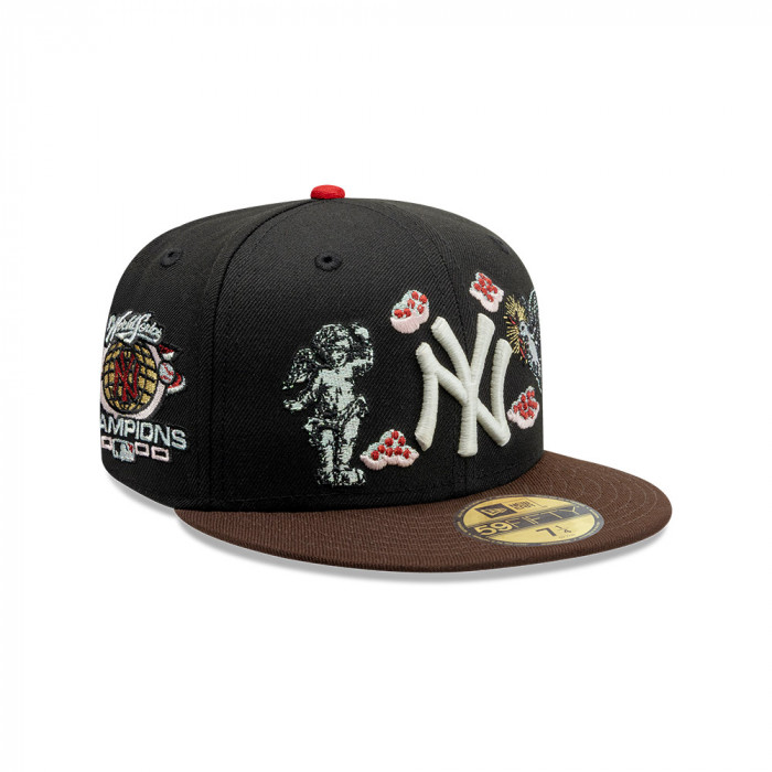 Gorra 59Fifty MLB New York Yankees Divine Symbols Negro
