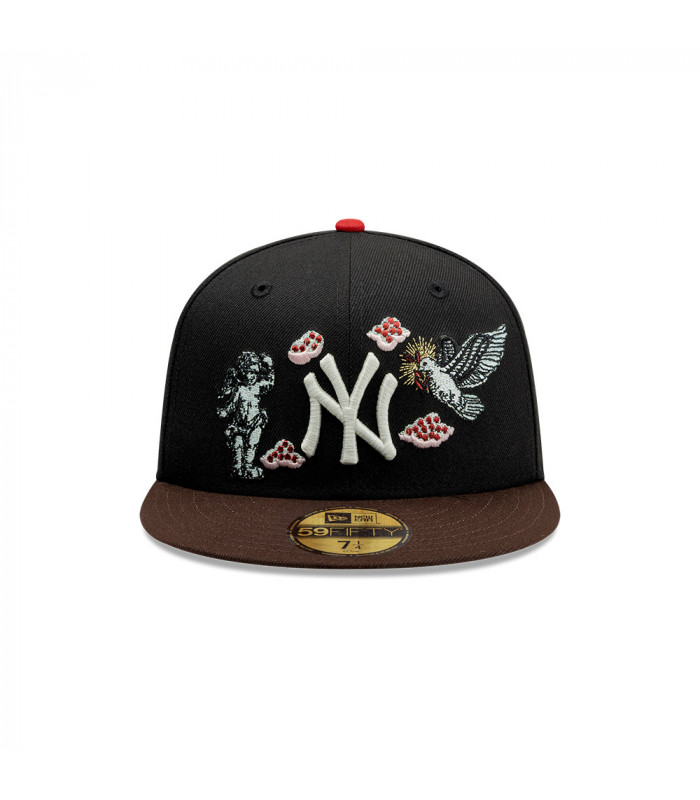 Gorra 59Fifty MLB New York Yankees Divine Symbols Negro