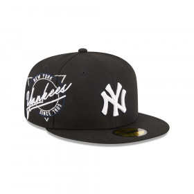 Gorra 59Fifty MLB New York Yankees Neon Negro