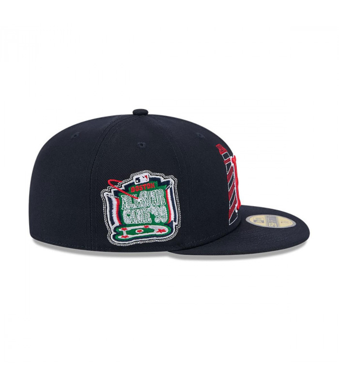 Gorra 59Fifty Boston Red Sox MLB State Stitch Navy