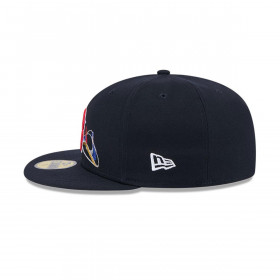 Gorra 59Fifty Boston Red Sox MLB State Stitch Navy