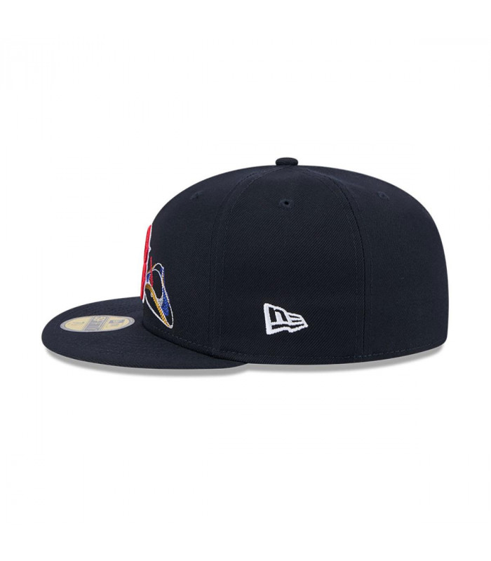 Gorra 59Fifty Boston Red Sox MLB State Stitch Navy